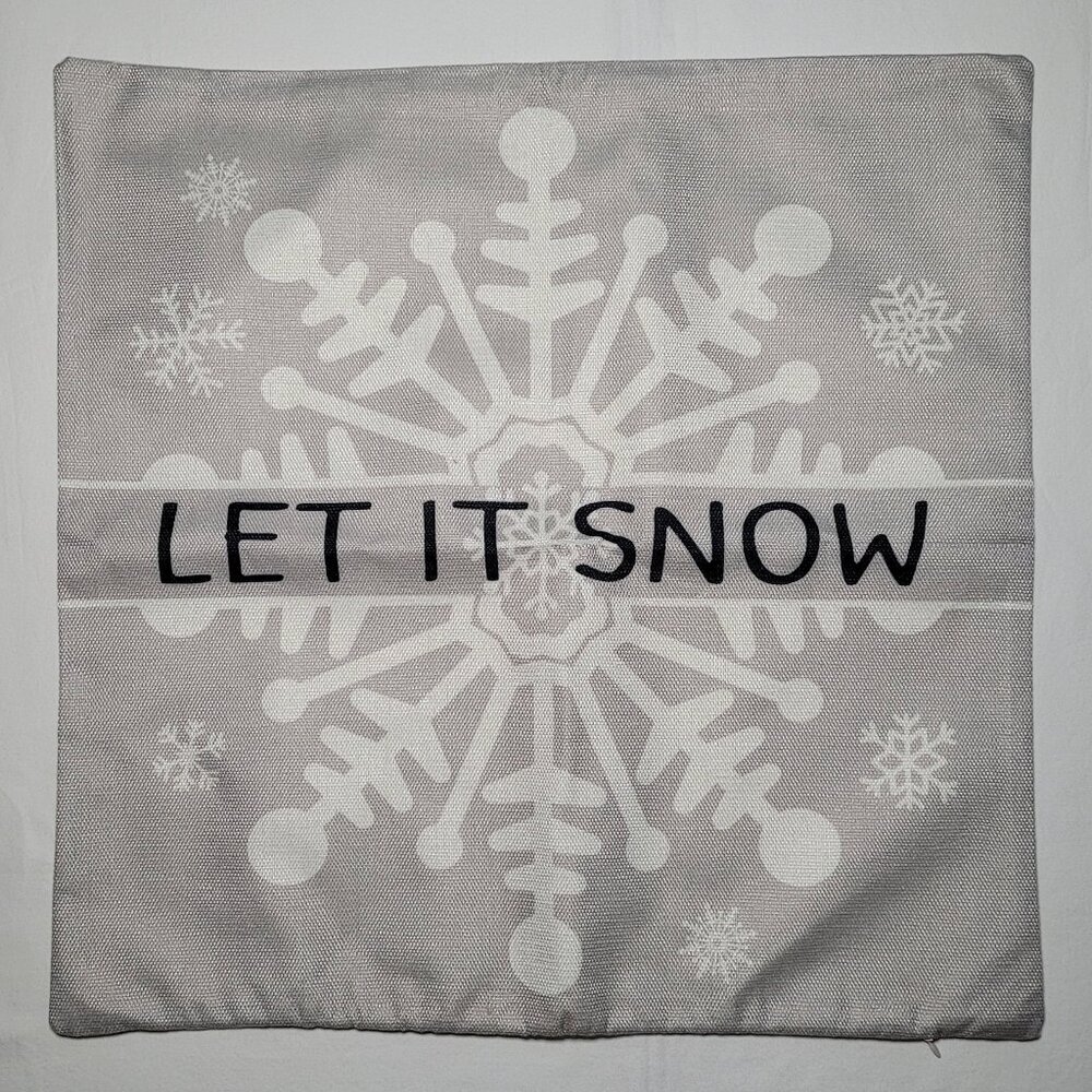 Christmas Throw Pillow Covers 18x18 in Set of 4 - Picture 5 of 10